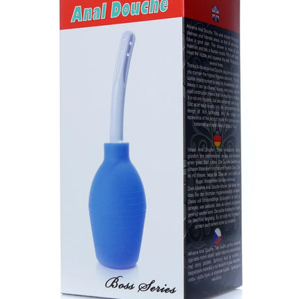 Bossoftoys - 67-00057 - Anal Douche XL - Anal Douche - 330 ML - Blue - 26 cm - dia 7,5 cm - nozzle dia 2 cm