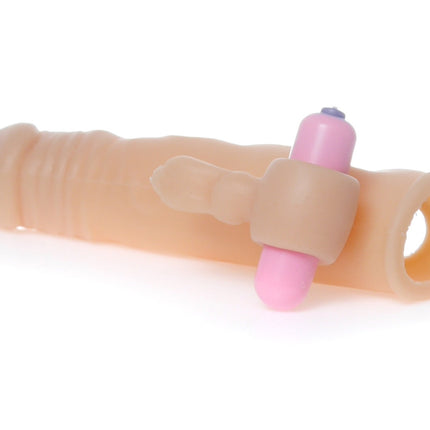 Bossoftoys - 67-00061 - Stimulator - Perfect Sleeve Vibrating - 18.5 CM - Flesh