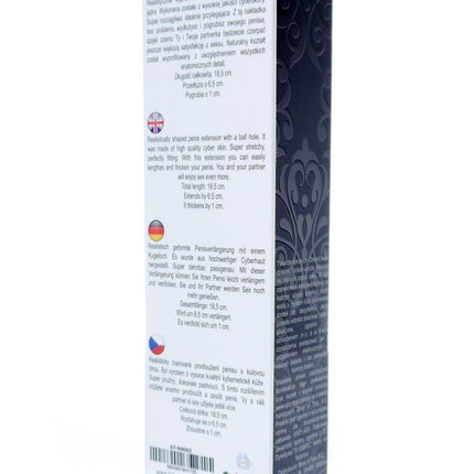 Bossoftoys - 67-00062 - Perfect Sleeve - Penis extender - Lenght 16.5 cm / dia 4 cm - color box - Flesh