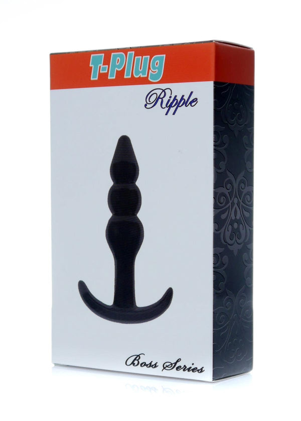 Anaalplug T Plug Ripple - 9,5 cm