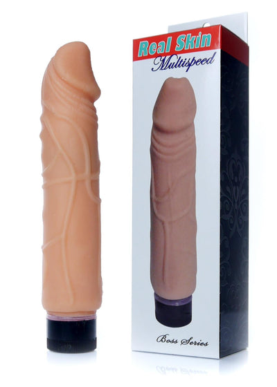 Realistische Vibrator Real Skin Huidskleur - 22 cm