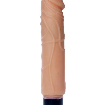 Bossoftoys - 67-00066 - Real Skin - Realistic vibrator - Flesh - 22 m- Dia 4 cm - Multispeed6
