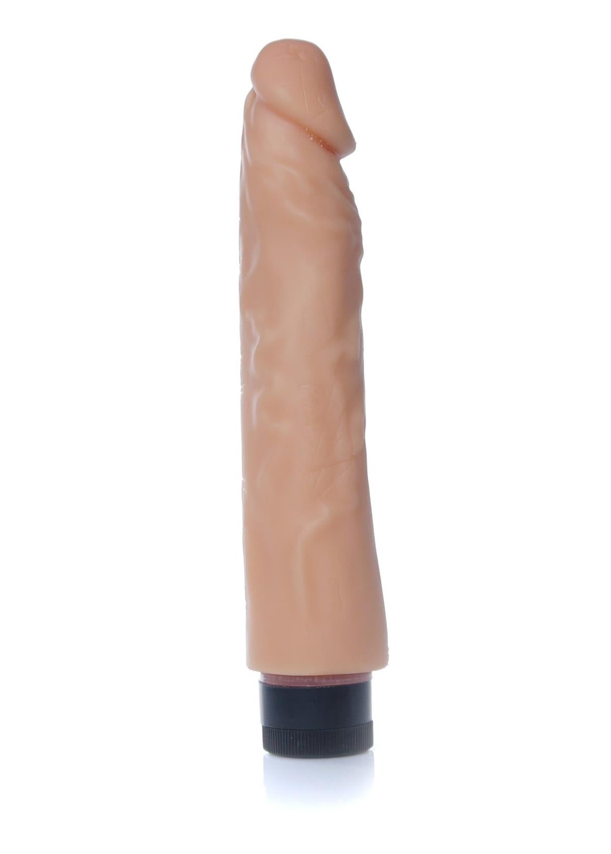 Bossoftoys - 67-00067 - Real Skin - Realistic vibrator - Flesh - 23 m- Dia 4 cm - Multispeed