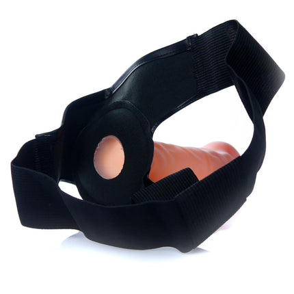 Bossoftoys - 67-00068 - Hollow strap on - Cyberskin - super flexible - 20 cm - dia 5 cm