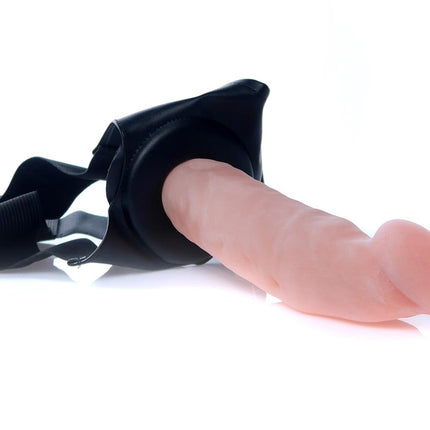 Bossoftoys - 67-00068 - Hollow strap on - Cyberskin - super flexible - 20 cm - dia 5 cm