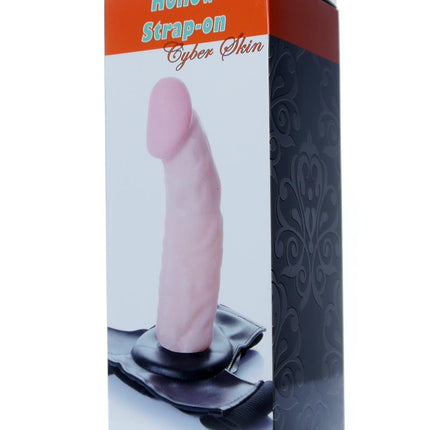 Bossoftoys - 67-00068 - Hollow strap on - Cyberskin - super flexible - 20 cm - dia 5 cm