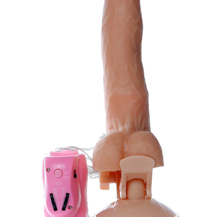 Bossoftoys - 67-00077 - Vibrator - Mr. Perfect - Rotating & Vibration - 12 Functions - 15 CM - Flesh