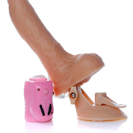 Bossoftoys - 67-00077 - Vibrator - Mr. Perfect - Rotating & Vibration - 12 Functions - 15 CM - Flesh