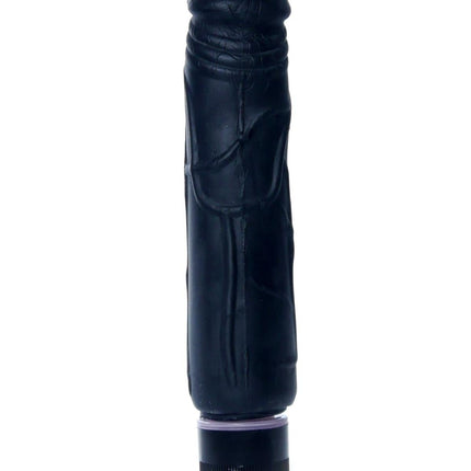 Bossoftoys - 67-00072 - Real Skin - Realistic vibrator - Black - 22 m- Dia 4 cm - Multispeed