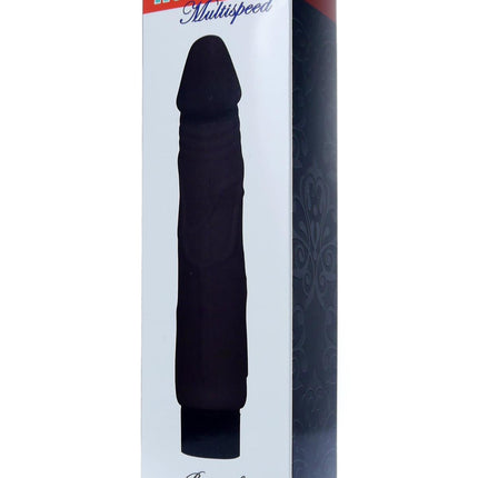 Bossoftoys - 67-00072 - Real Skin - Realistic vibrator - Black - 22 m- Dia 4 cm - Multispeed
