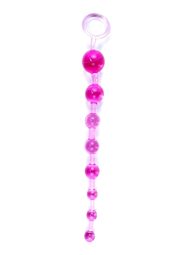 Anal Beads Jelly Roze 29 cm