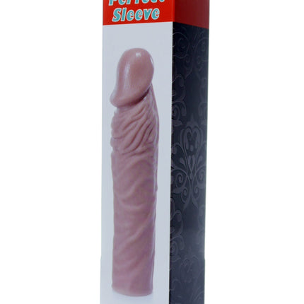 Bossoftoys - 67-00097 - Perfect Sleeve Mulatto - Penis extender - Lenght 18,5 cm / dia 4 cm - colour box - Flesh