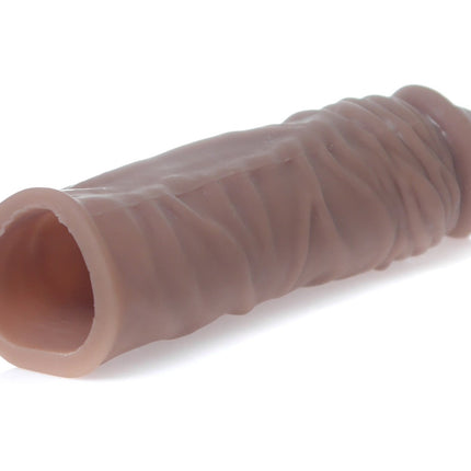 Bossoftoys - 67-00097 - Perfect Sleeve Mulatto - Penis extender - Lenght 18,5 cm / dia 4 cm - colour box - Flesh