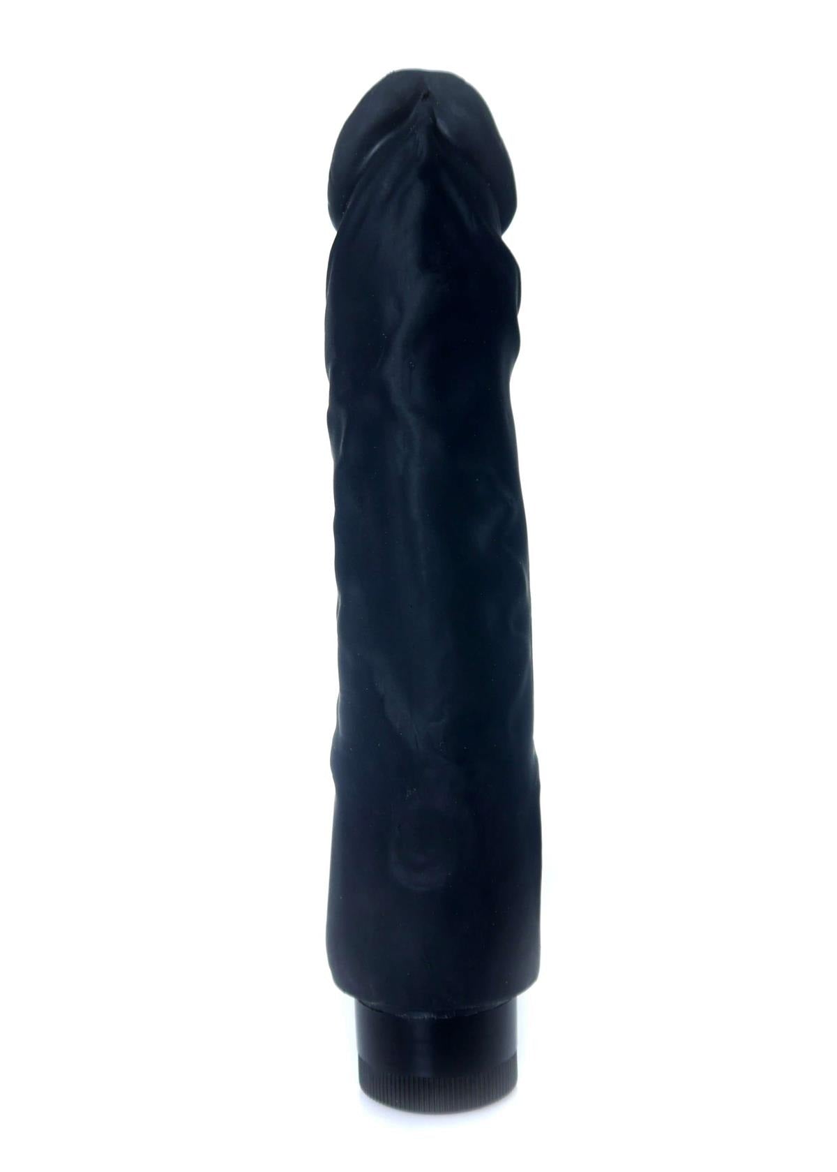 Bossoftoys - 67-00099 - Real Skin - Realistic vibrator - Black - 22 m- Dia 4 cm - Multispeed