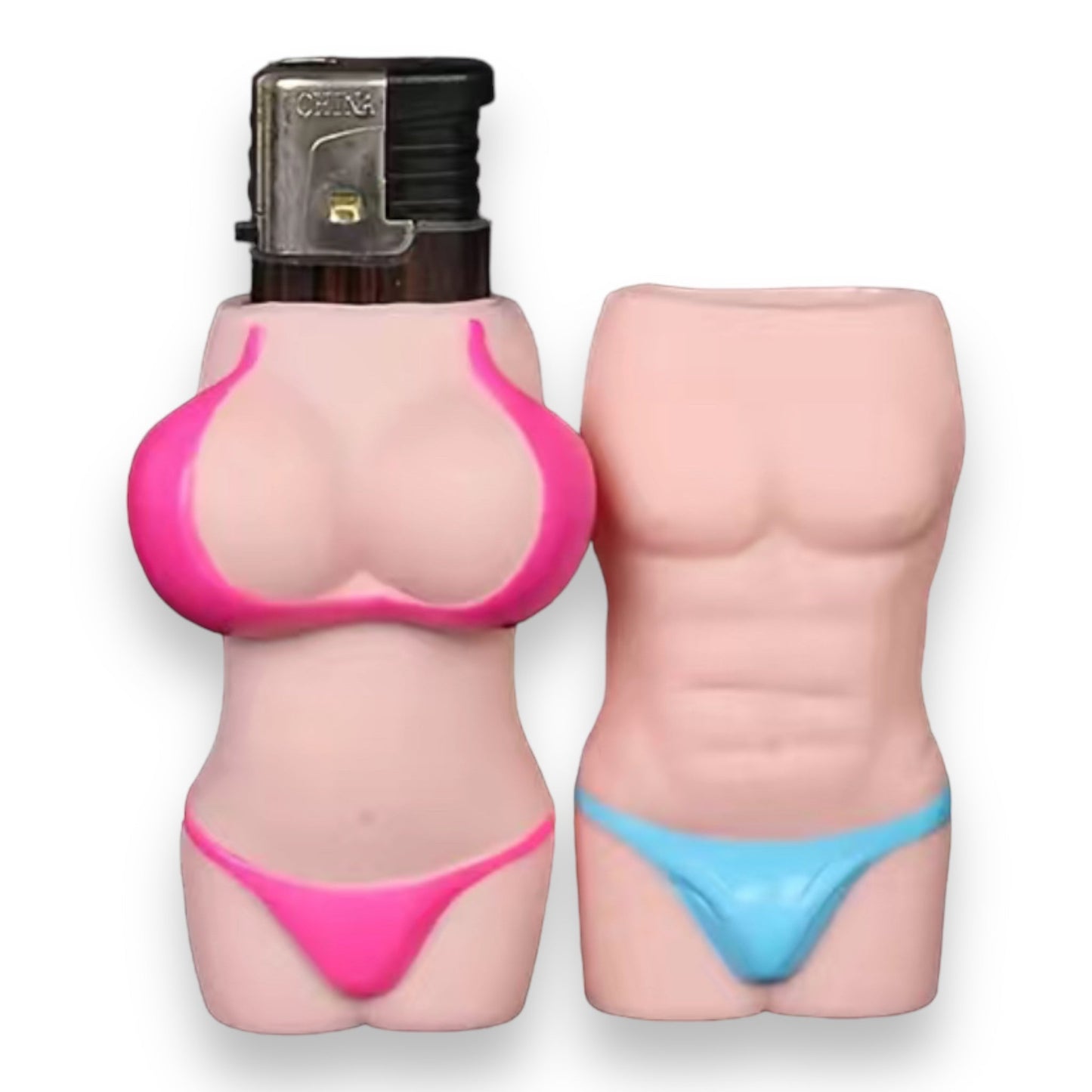 Lighter Cover Sexy Body for Man or Woman in 3 Colors