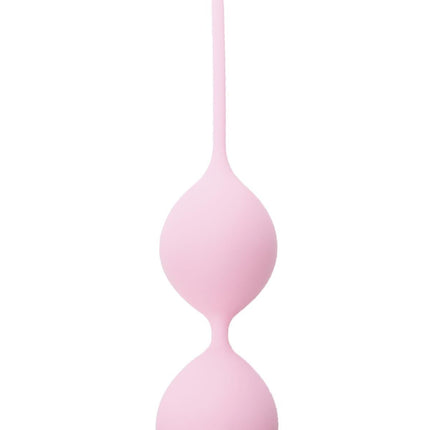 Bossoftoys - 75-0002 - Silicone Kegel Balls - length 16,5 cm - width  29mm  - 90g - Light Pink - strong blister