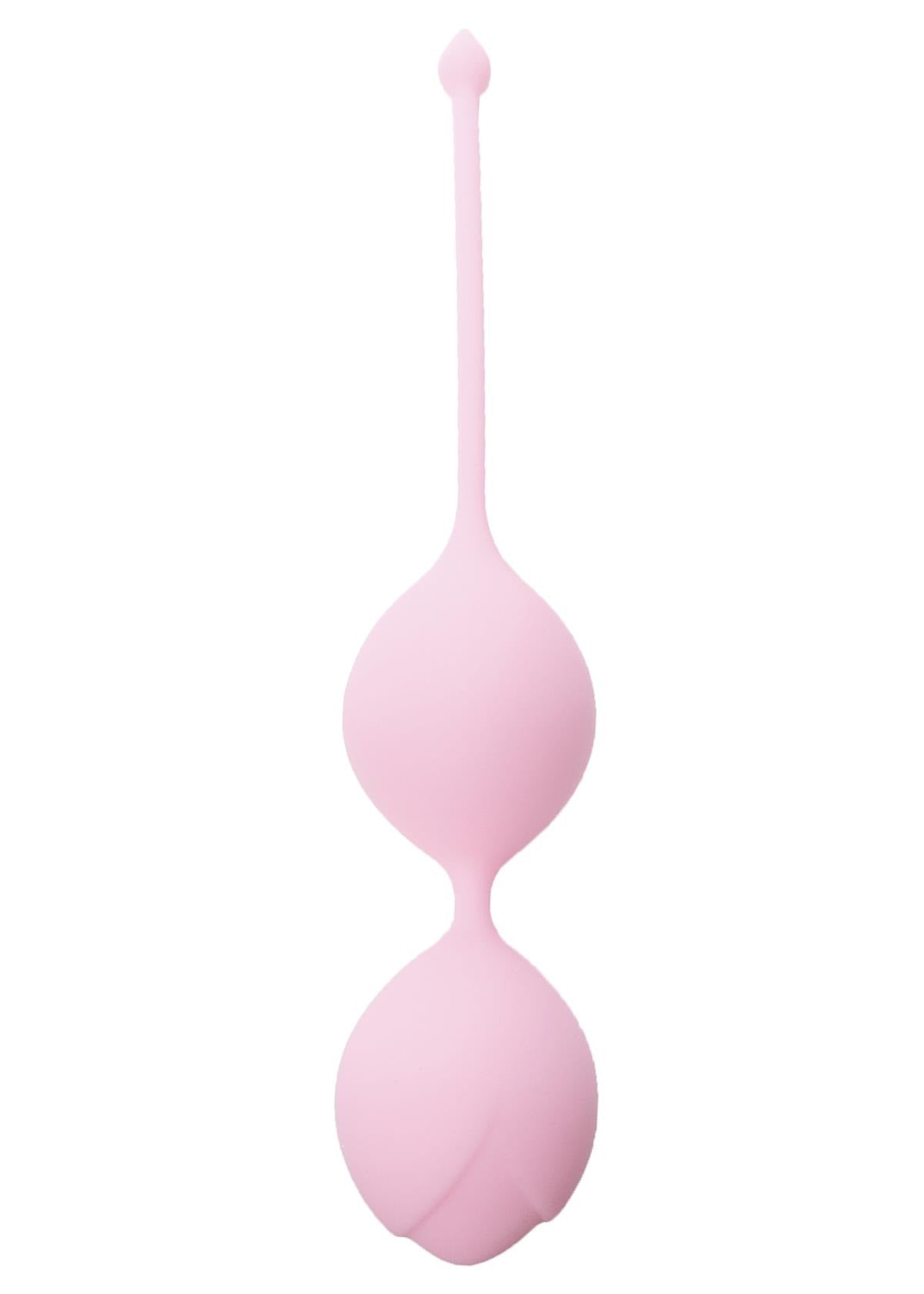 Bossoftoys - 75-0002 - Silicone Kegel Balls - length 16,5 cm - width  29mm  - 90g - Light Pink - strong blister