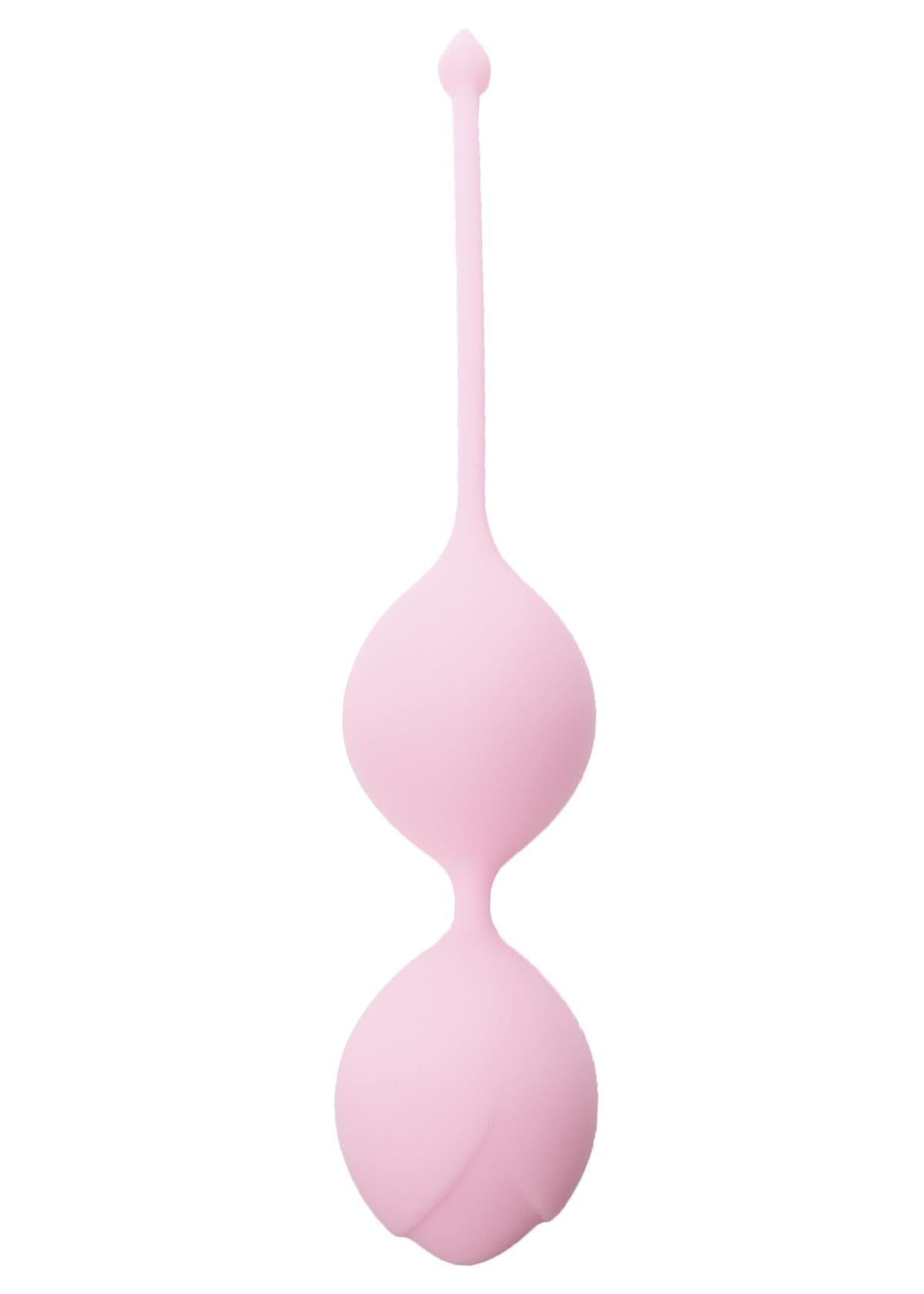 Siliconen Kegelballetjes 16,5 cm Lichtroze - 90 gram