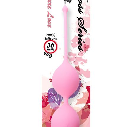 Bossoftoys - 75-0004 - Silicone Kegel Balls - 29 mm 90g Pink - 75-00004 - strong blister