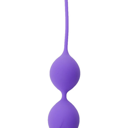 Bossoftoys - 75-00005 - Silicone Kegel Balls - length 16,5 cm - width  29mm  - 60g - Purple - strong blister