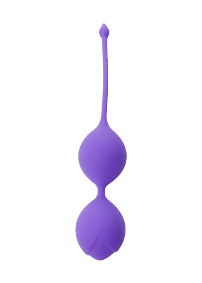 Bossoftoys - 75-00005 - Silicone Kegel Balls - length 16,5 cm - width  29mm  - 60g - Purple - strong blister