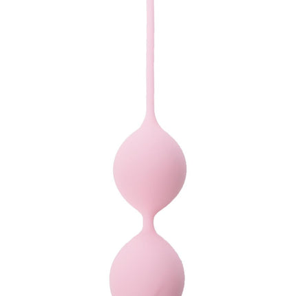 Bossoftoys - 75-0001 - Silicone Kegel Balls - length 16,5 cm - width  29mm  - 60g - Light Pink - strong blister