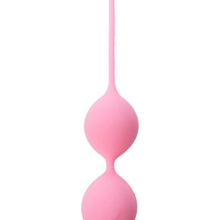 Bossoftoys - 75-0001-1 - Silicone Kegel Balls - length 16,5 cm - width  29mm  - 60g - hard Pink - strong blister