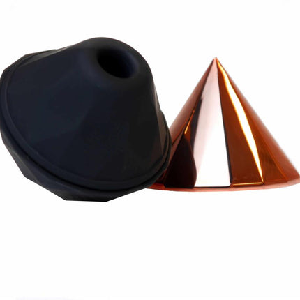 Bossoftoys - 77-00001 - Stymulator - Diamond Air Massager - USB 7 Functions - Rose Gold