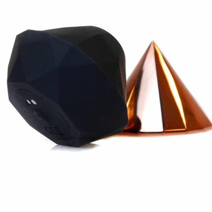 Bossoftoys - 77-00001 - Stymulator - Diamond Air Massager - USB 7 Functions - Rose Gold