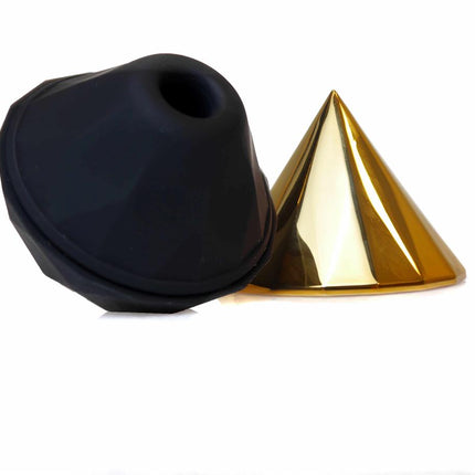 Bossoftoys - 77-00002 - Stymulator - Diamond Air Massager - USB 7 Functions - Gold