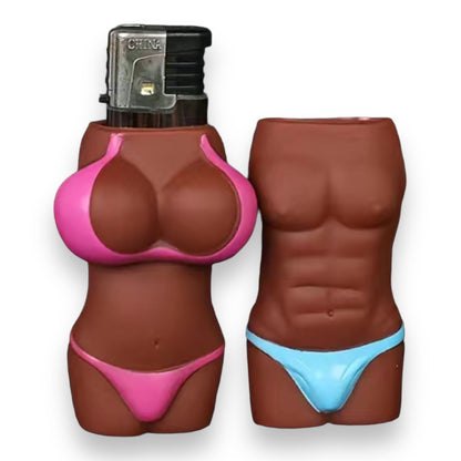 Aanstekerhoes Sexy Body voor Man of Vrouw in 3 Kleuren