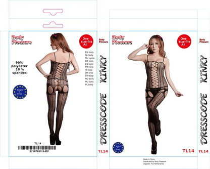 Strakke Verleiding - Sexy Tight Bodystocking - One Size - TL14