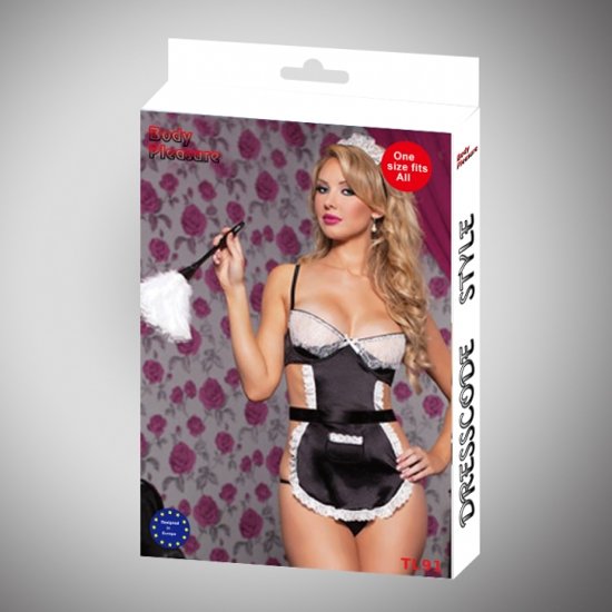 Kamermeid Set TL91 - One Size - Geschenkdoos - Wit
