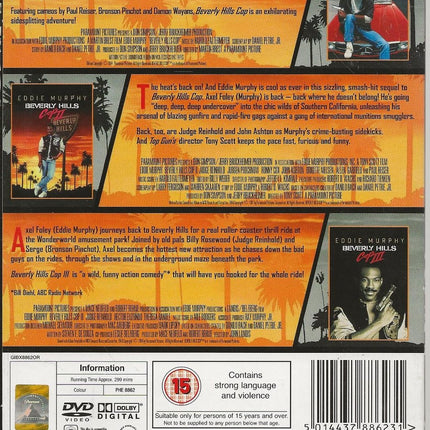 DVD - Eddie Murphy - Beverly Hills Cop The Complete Line Up 3 Movies 