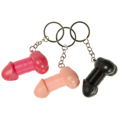Colorful Penis Keychain - Funny Accessory for Your Bunch of Keys