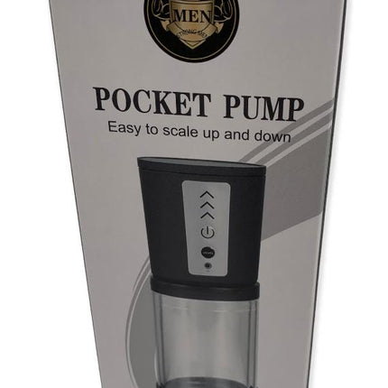 Argus - Automatische Pocket Pomp - Elektrische Penis Pomp - Gemakkelijk in te schalen - Doorzichtig - 110088 - 25 cm x 7 cm