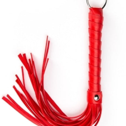 Argus - Mini Zweep - Lederlook - Rood - AF 001002