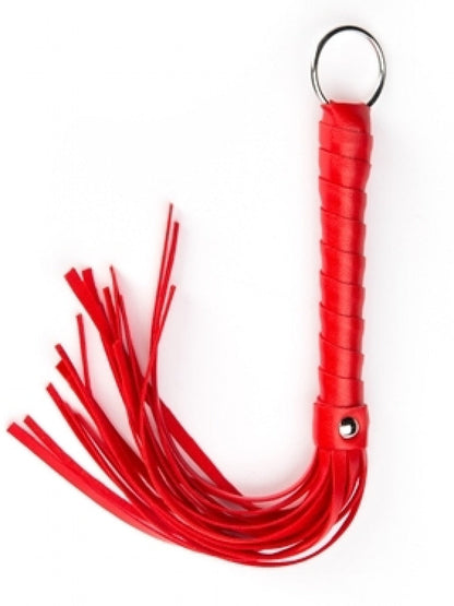 Argus - Mini Zweep - Lederlook - Rood - AF 001002