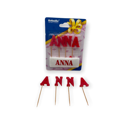 Personalize Any Birthday With Our Name Candles In 100 Different Names