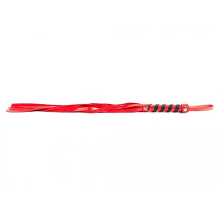 Argus - Small Whip - Leather Look - Red - AF 001004