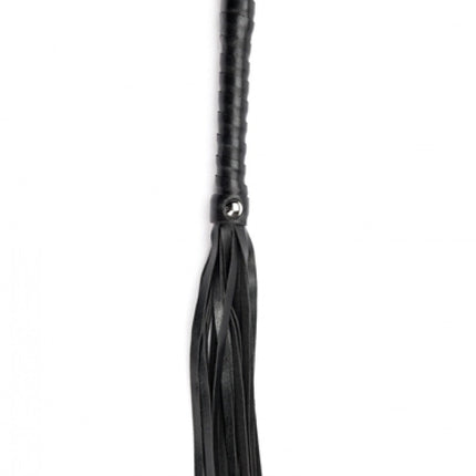 Argus - Mini Whip - Leather look - Black - AF 001001