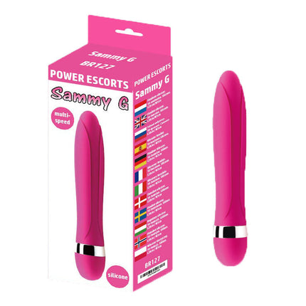Power Escorts - BR127 - Sammy G - G Spot Vibrator - 10-Speed - 18,5 CM - Pink