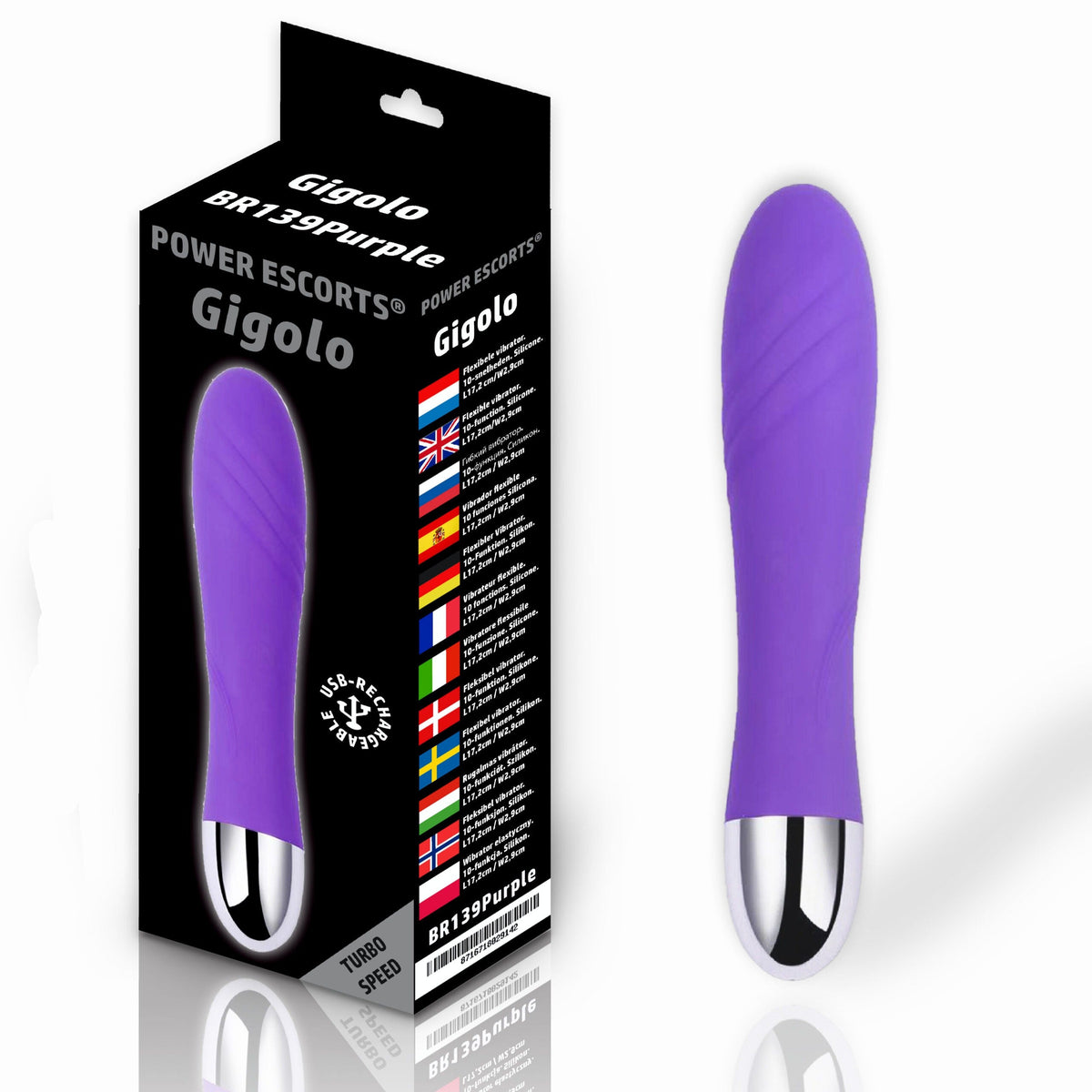 Gigolo G-Punkt-Vibrator Lila Wiederaufladbar