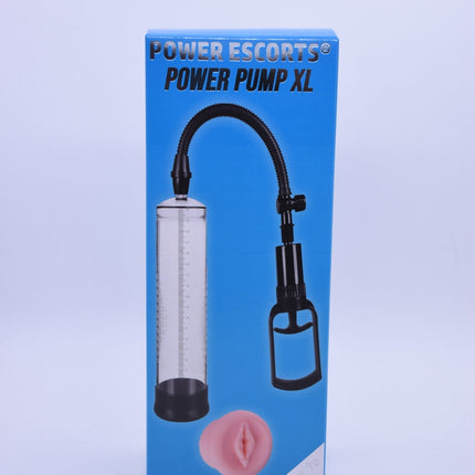 Power Escorts - BR14 - Power Penis Pump XL  Extra Exchangable Pussy