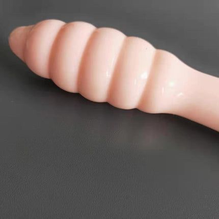 Power Escorts - BR140 - Rocket Dong - Double Dildo - Extreme Flexible - Ideal For Starters - 20.4 × 3 CM - Black