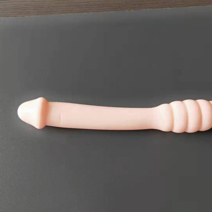 Power Escorts - BR140 - Rocket Dong - Double Dildo - Extreme Flexible - Ideal For Starters - 20.4 × 3 CM - Black