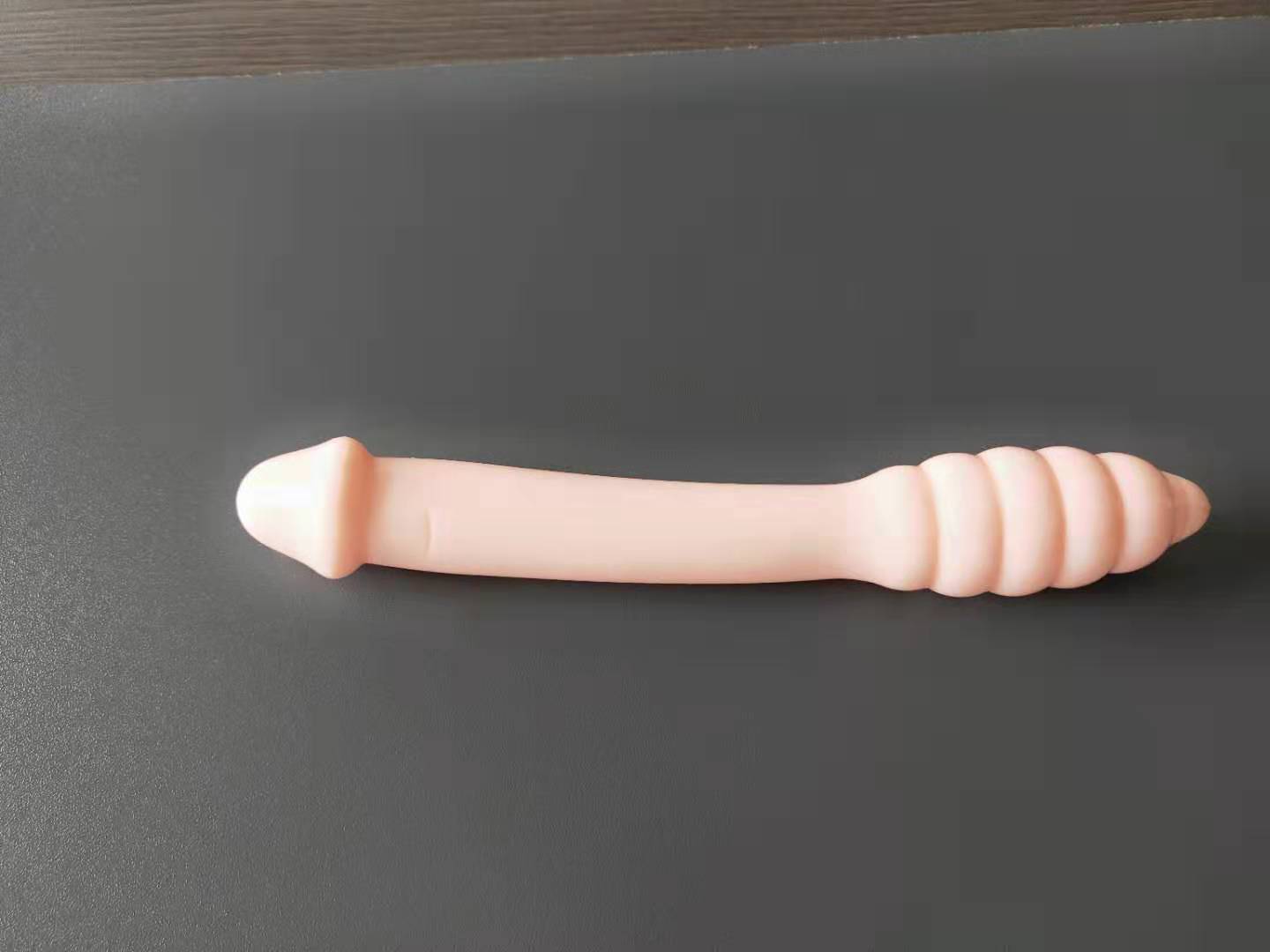 Power Escorts - BR140 - Rocket Dong - Double Dildo - Extreme Flexible - Ideal For Starters - 20,4 × 3 CM - Black