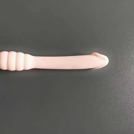 Power Escorts - BR140 - Rocket Dong - Double Dildo - Extreme Flexible - Ideal For Starters - 20.4 × 3 CM - Black