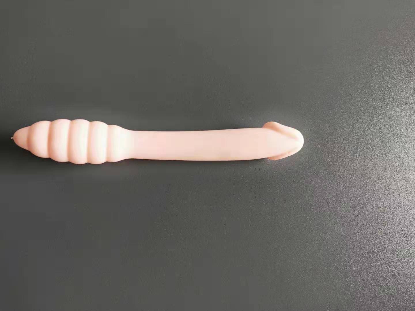 Power Escorts - BR140 - Rocket Dong - Double Dildo - Extreme Flexible - Ideal For Starters - 20,4 × 3 CM - Black