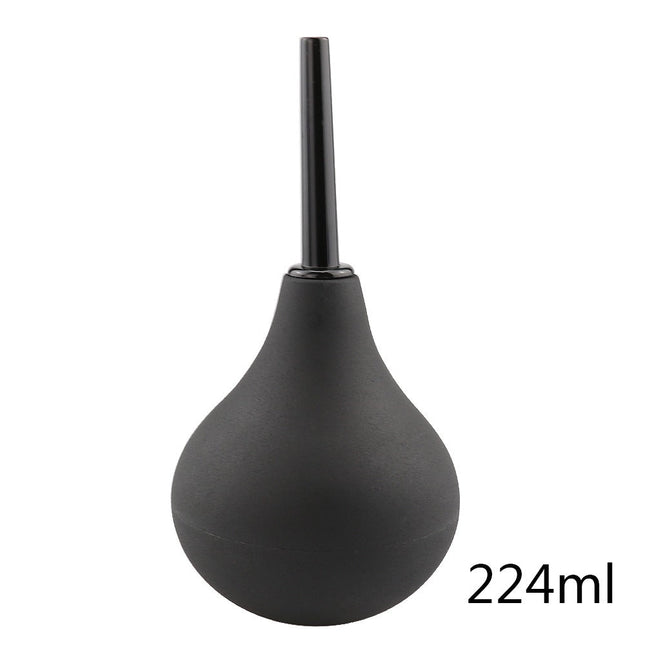 Anaal Water Spuit Om je Anus Schoon Te Maken. 220ml In Het Zwart